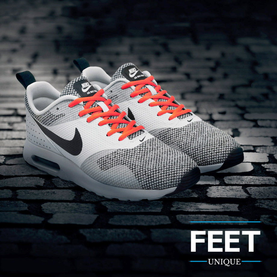 nike neon orange laces
